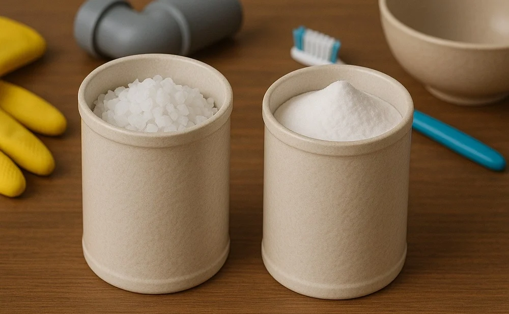 soda kaustyczna i soda oczyszczona